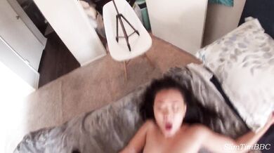 Kimmy Kimm Asian Tiny Petite Yoga Spinner Teen Fucking Big Black Clock (GoPro) (Preview)