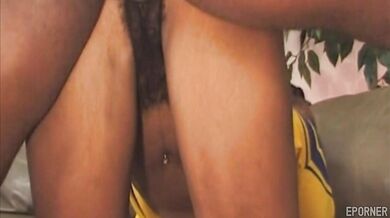 Ebony Cheerleader Getting Fucked