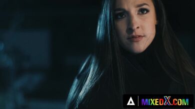 MIXEDX - New Cute Apprentice Amirah Adara Fucks With Her Hot Vampire Master Alyssa Bounty