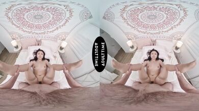 UP CLOSE VR - Petite Lulu Chu Wants You To Be Rough With Her While She's Riding Your Big Dick POV