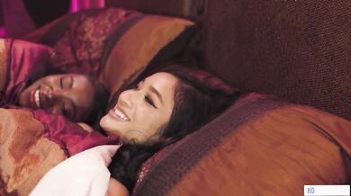 GIRLSWAY Black Home Owner And The Lesbian Thief - Avery Black And Amari Anne