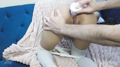 BDSM Slut gets Tied & Fucked SENSELESS in Both Holes