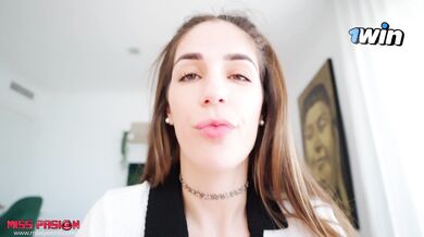 POV titsfuck & sloppy blowjob with creamy cum-in-mouth ending - Miss Pasion