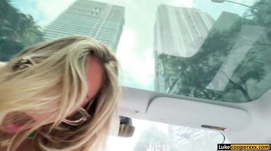 Bonnie Blue Picked Up And Fucked In Self Driving Car