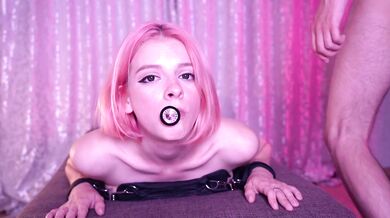 Bound Teen Girl Enjoys Her Master's dick