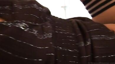 Gabriella will sodomize her new submissive