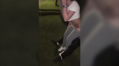 Cuckold Sharing Wife In A Park - Raissa Conte