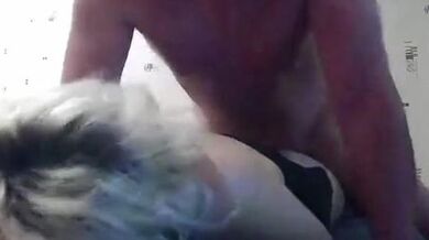 Hot French Couple Fucking Doggy Style on Couch - Real Orgasm & Moaning