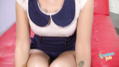 She's got a little JAPANESE in her and a WHOLE LOTTA SLUT in her and takes a MASSIVE WAD to her FACE