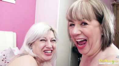 OldNannY Big Titted Mature Lesbians Eating Pussy