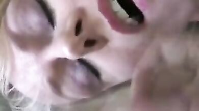 Cum On Mommas Face Son