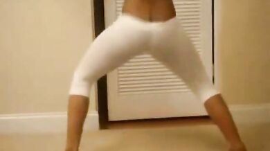 Amazing Ebony Trio Booty Shake Tease - A