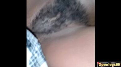 Openlegs69 Hairy Milf ride horse dick