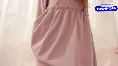 secret video: almost caught in parents bathroom! p.s this pussy never stops dripping