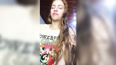 my naughty stepsister loves to make me horny and wake me up sitting hot until i cum inside her