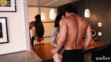 tatted goth girl stumbles into my hotel room and lets me fuck raw -zane walker