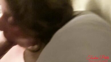 !WE'RE BACK! Sexy College Cutie tries new toy and creams on thick Cock with Creampie! -TashiaPeite