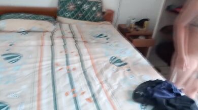 On the beach, stepson enjoys me and cums twice in my pussy