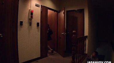Nanako Takeuchi Massages Her Students Dick