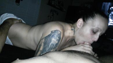 CLOSE UP MEAN SLOPPY BLOWJOB 19YO NYMPHO CUM SLUT