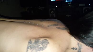 He choked me with his big hard fat thick cock in my throat