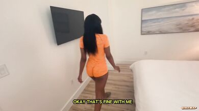 I clicked one of those ads and now a big BOOTY girl is in my bed!