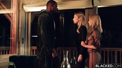 BLACKED BBC Crazy Spies Bella Spark And Kelly Collins Share Jason Luv's Cock