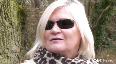 OLD NANNY - Big Tit Mature MILF Gets Pussy Licked By Blonde Lesbian (Lacey Starr, Liz Rainbow)