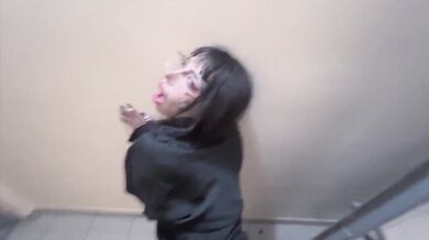 Fucking Goth Toy In Public