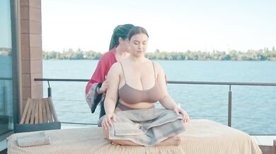 Shoulders Massage Near Lake By Anna To Liza