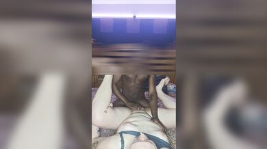 Transgirl takes BBC Hard