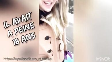 Laure Raccuzo - Elle se fait démonter et fait gicler de grosses queues ! 100% amateur