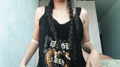 Teenager Girl play with herself