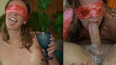 teen drinks and spews on thick cock and drinks and spews