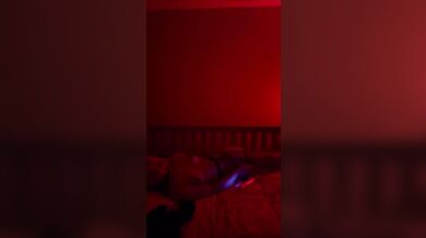 Young Transgender Girl Moans Loud When Playing With Toys !