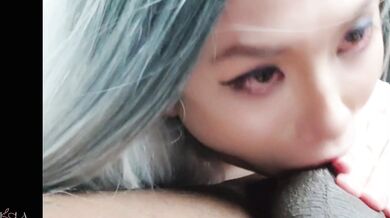 Fem's First time Deepthroating BBC - G002