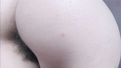 Hairy pussy - close up