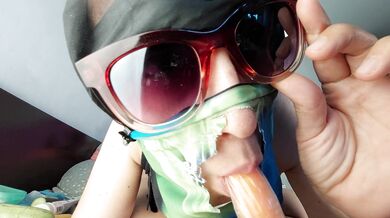 Amateur mom blowjob carrot. Sexy wife does housework naked, hairy pussy, big tits.