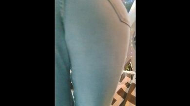 Ass In Jeans Tease