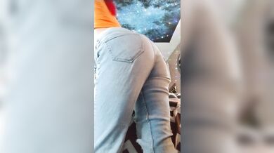 Ass In Jeans Tease