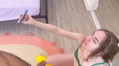 “Can I take Selfies with your Cock to make my Ex Jealous” - Stepsis Begs (with Bloopers Funny)