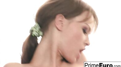 Gorgeous and Petite Teenager Loves Taking it in the Ass