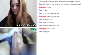 Brunette Teen's First Webcam Experience