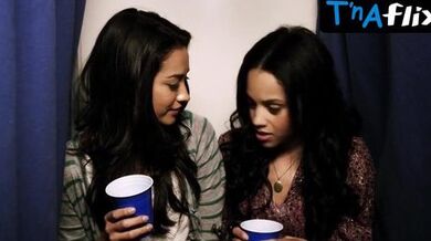 Shay Mitchell Lesbian Scene In Hot Little Liars (Bianca Lawson)