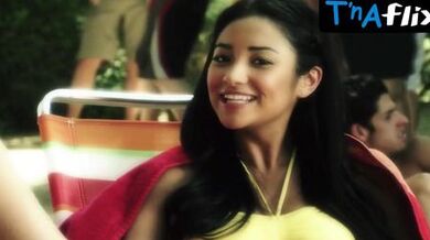 Troian Bellisario Bikini Scene In Hot Little Liars (Shay Mitchell)