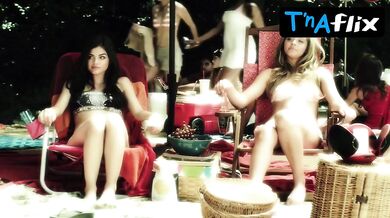 Troian Bellisario Bikini Scene In Hot Little Liars (Shay Mitchell)