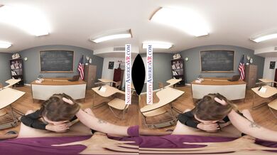 Professor Mc Kenzie Lee Has Noticed Your Hard Cock And Wants You To Spray Your Load All Over Her Big Tits - Juliana Grandi