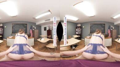 Professor Mc Kenzie Lee Has Noticed Your Hard Cock And Wants You To Spray Your Load All Over Her Big Tits - Juliana Grandi