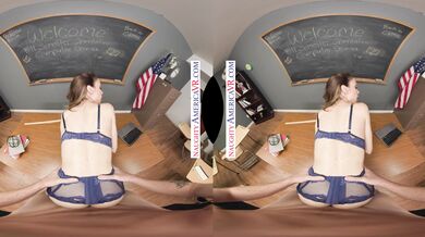 Professor Mc Kenzie Lee Has Noticed Your Hard Cock And Wants You To Spray Your Load All Over Her Big Tits - Juliana Grandi