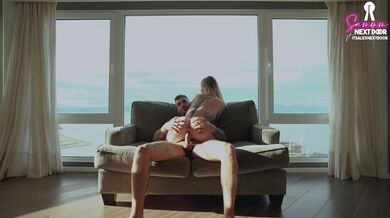 It was cold outside, but we manage to get the room on fire! - Sammm Next Door Date Night #33